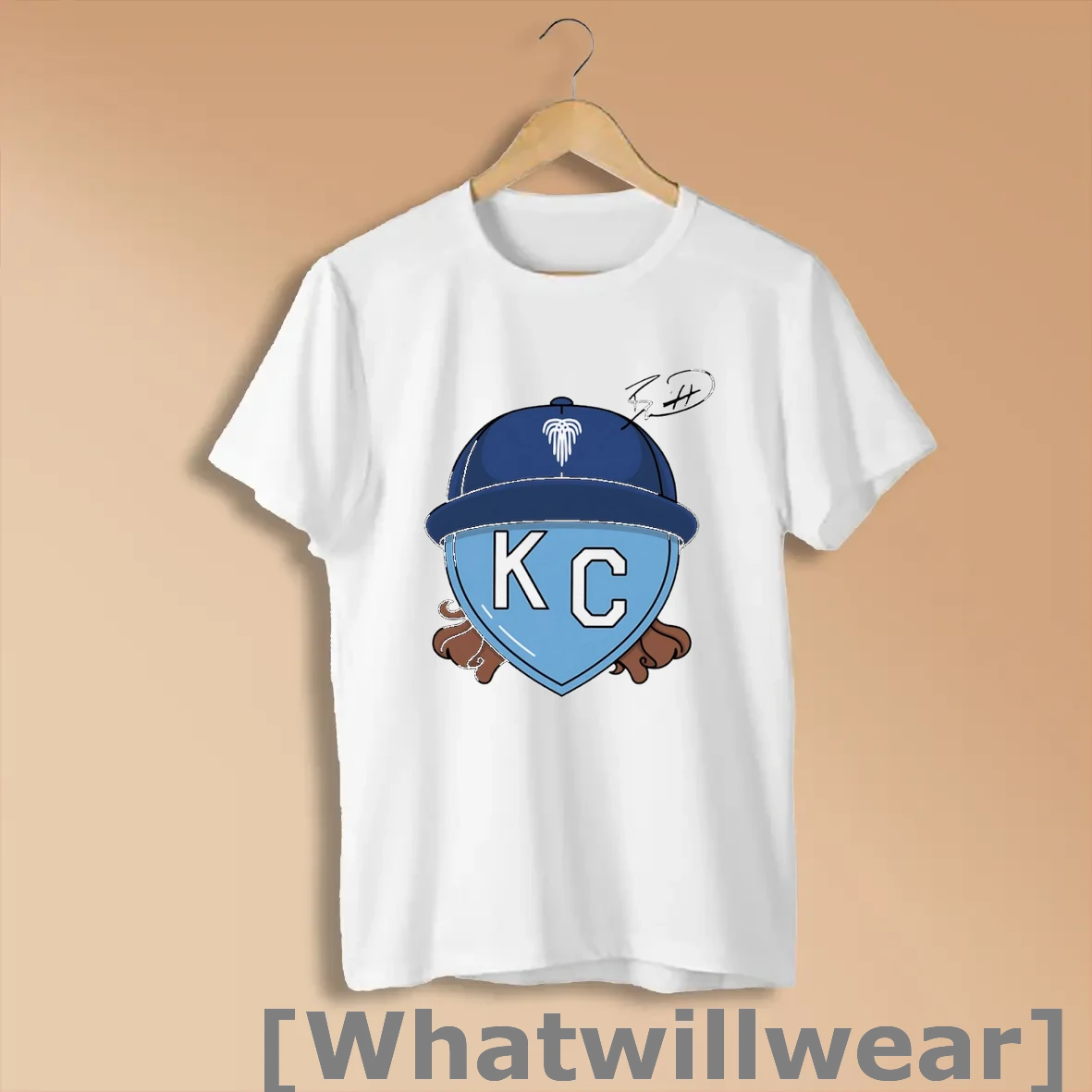 Official Kansas City Royals Kc Mullet Heart Bobby Witt Jr Signature Shirts