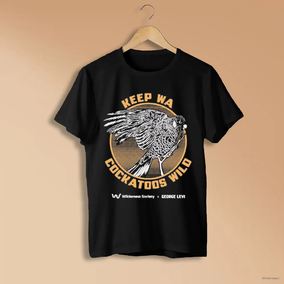 Official Keep Wa Carnabys Black Cockatoo Wilderness Society X George Levi T Shirts Shirts