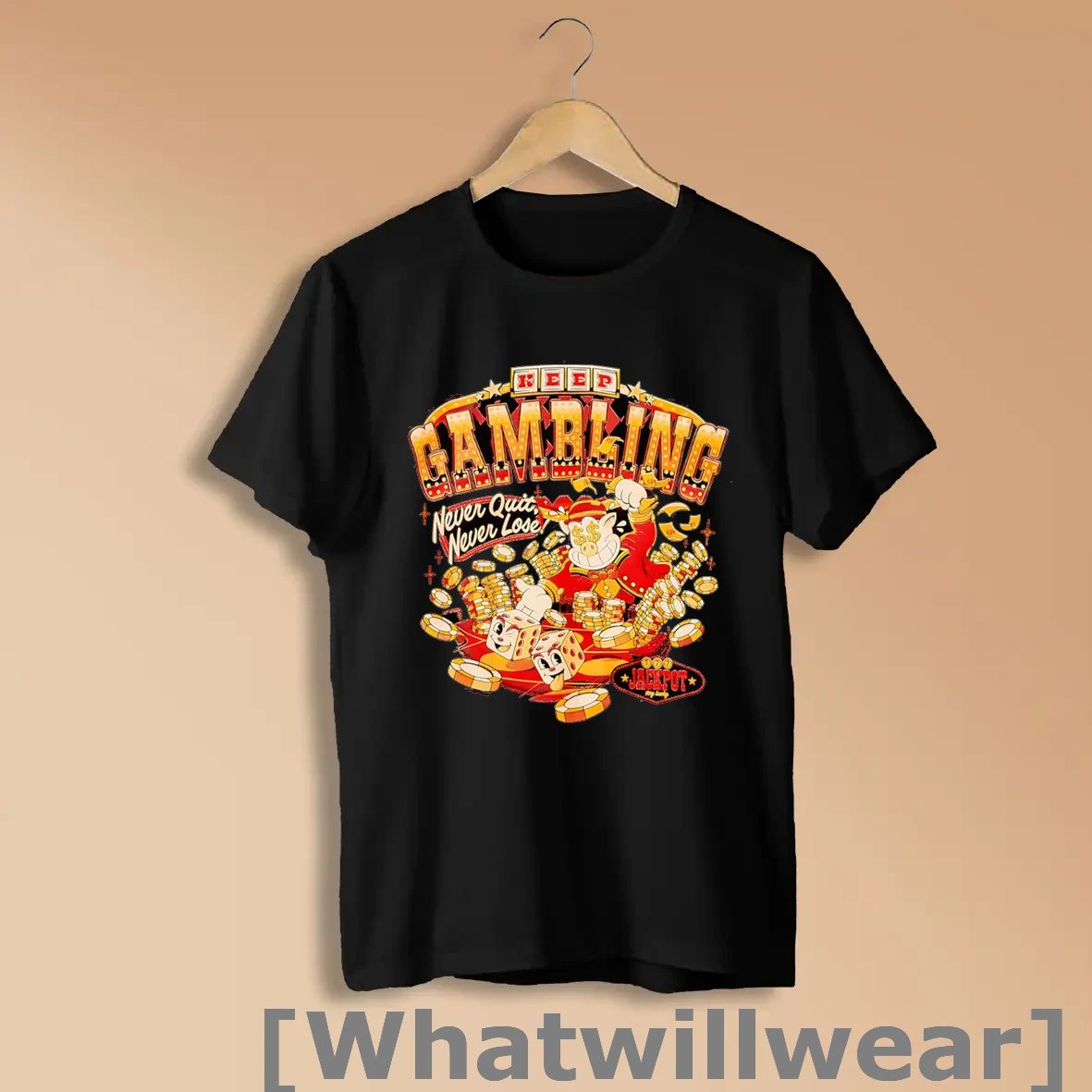 Official Keep Gambling Never Quit Never Lose Shirts