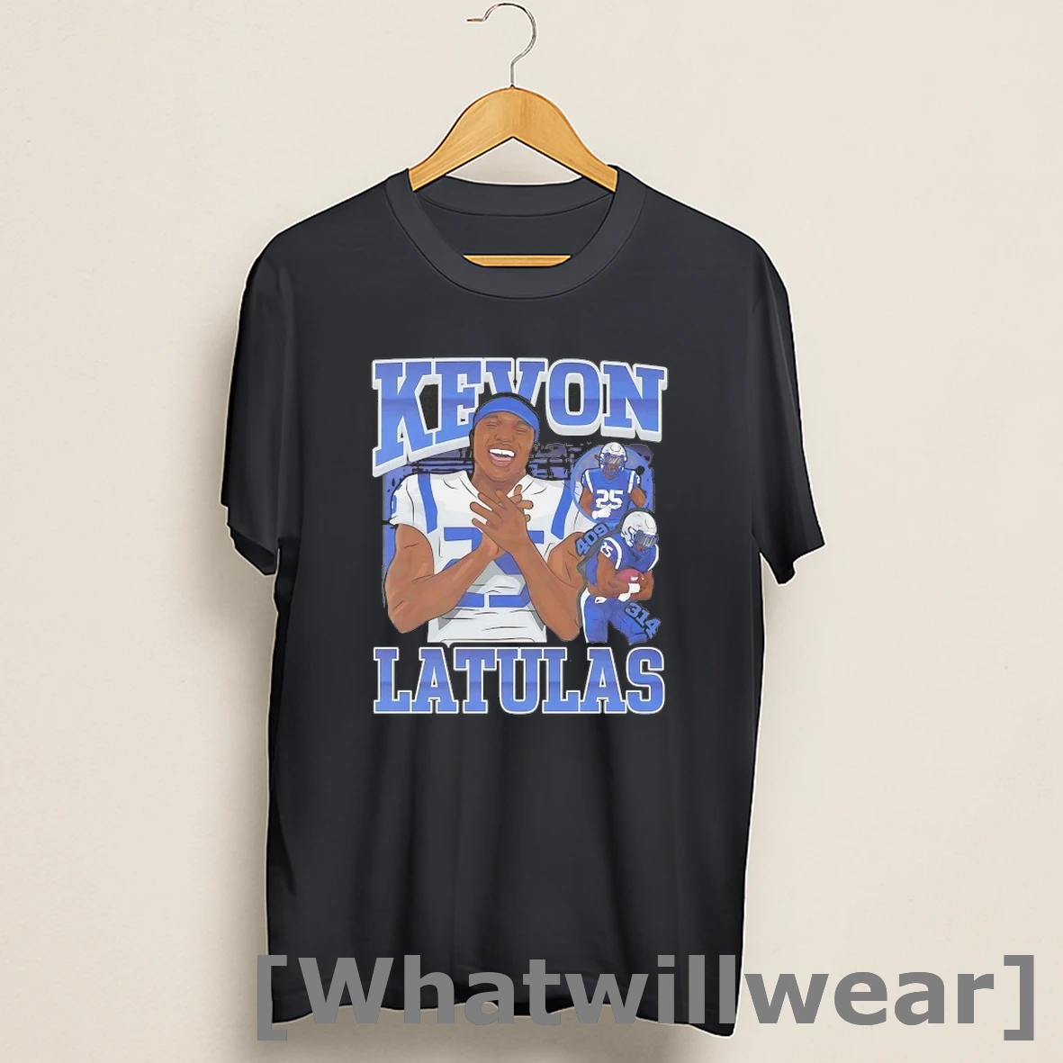Official Kevon Latulas Graphic St Louis Battlehawks Shirts