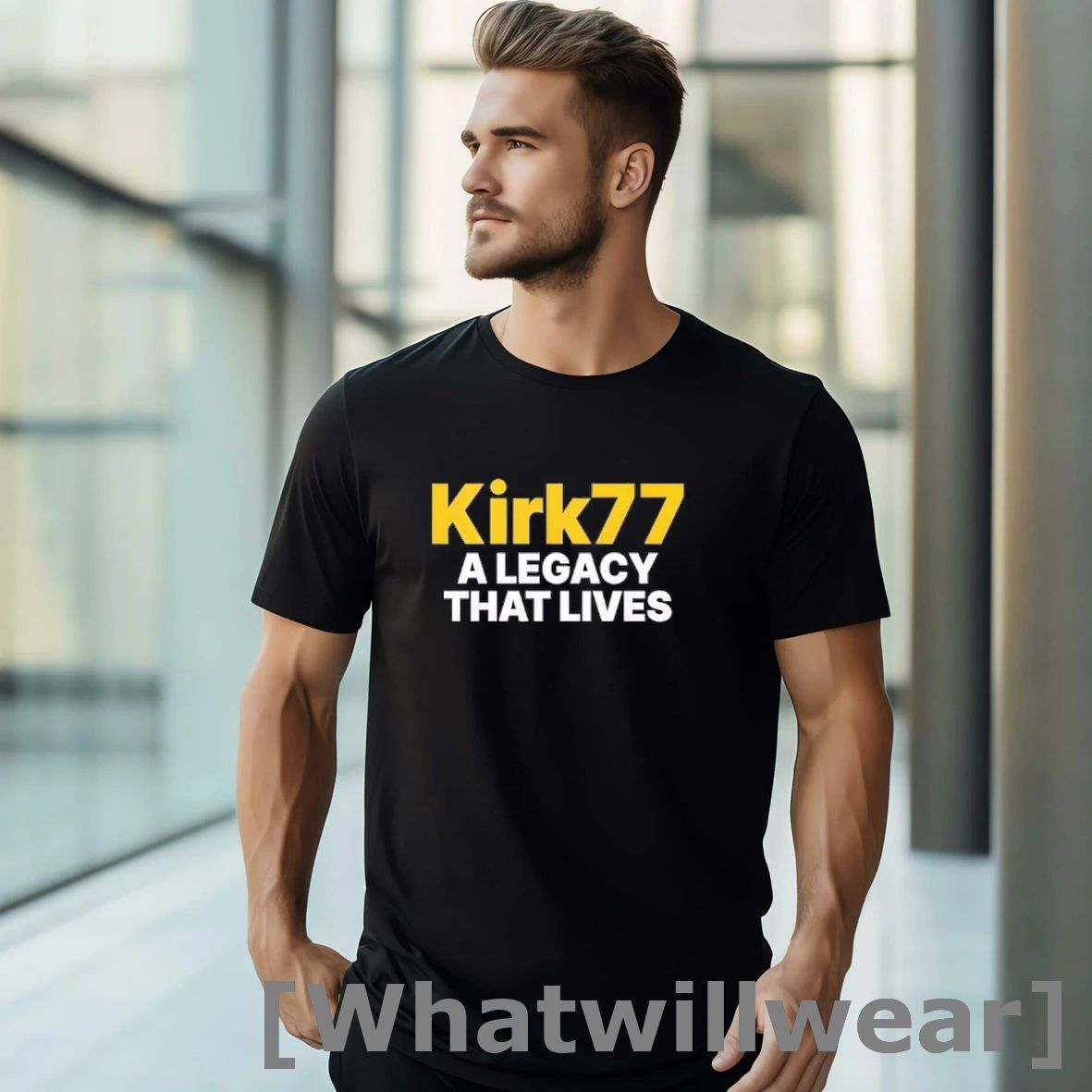 Official Kirk 77 A Legacy That Lives Charlie Kirk Tshirts Sweater
