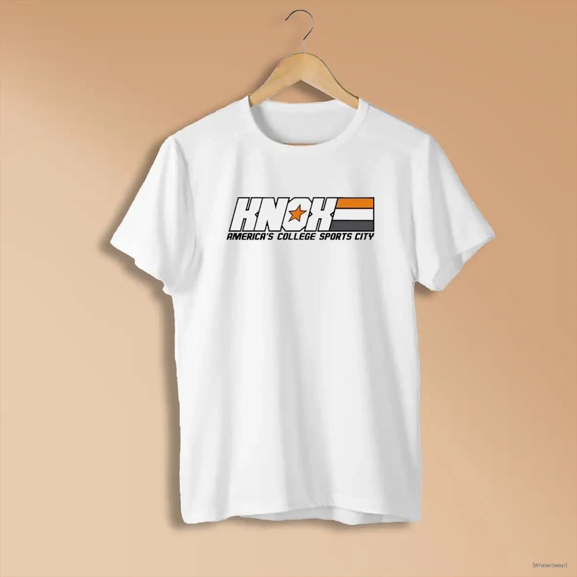 Official Knox America College Sports City T White Shirts