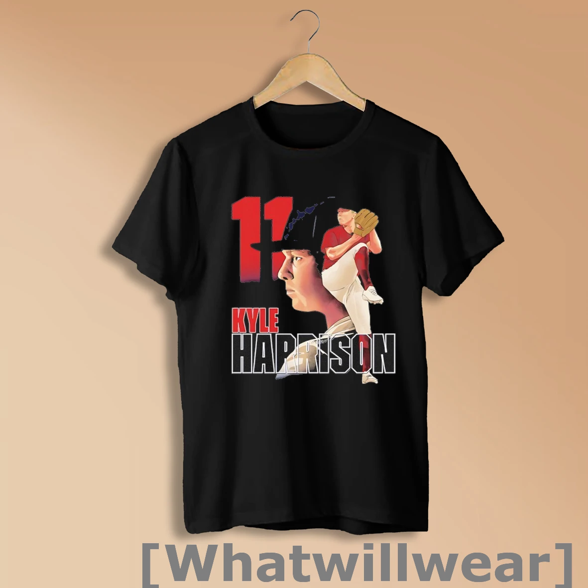 Official Kyle Harrison 11 Boston Red Sox Player Name Number Shirt Sweatshirt