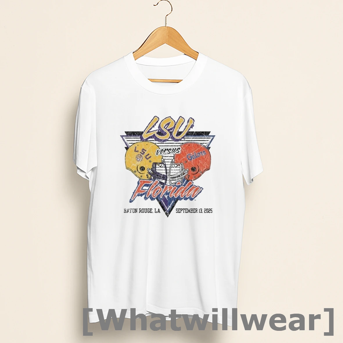 Official Lsu Tigers Vs Florida Gators 2025 Gameday Football Shirts