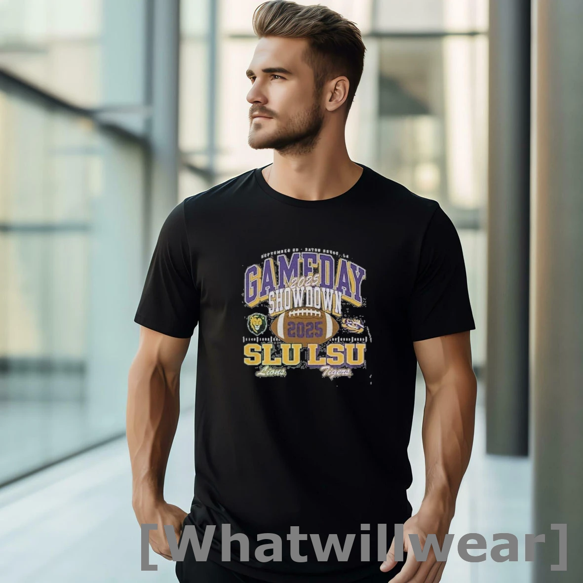 Official Lsu Tigers Vs Southeastern Louisiana 2025 Gameday Showdown Football Shirts