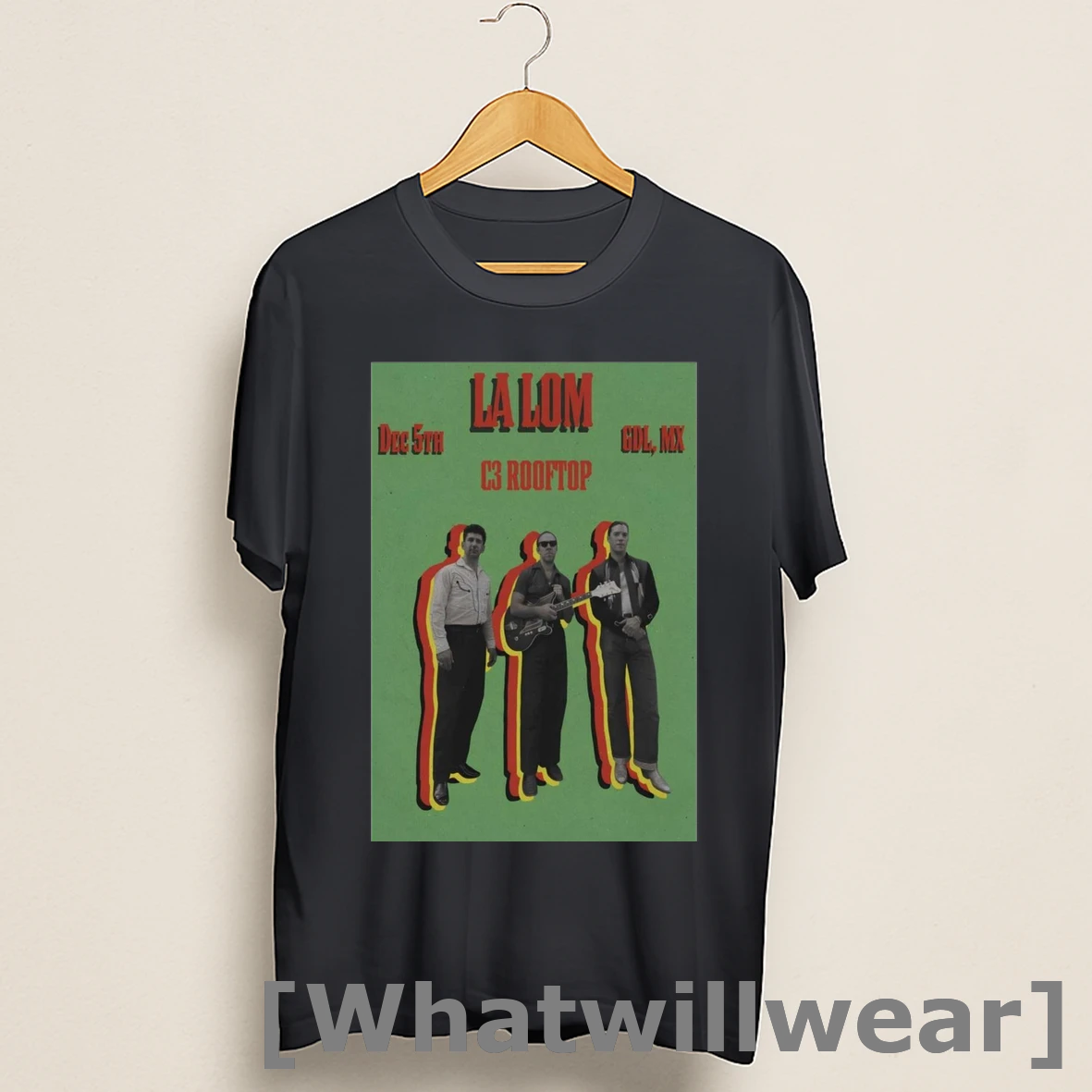 Official La Lom Fall Tour December 5th 2025 Gdl Mx C3 Rooftop Shirts