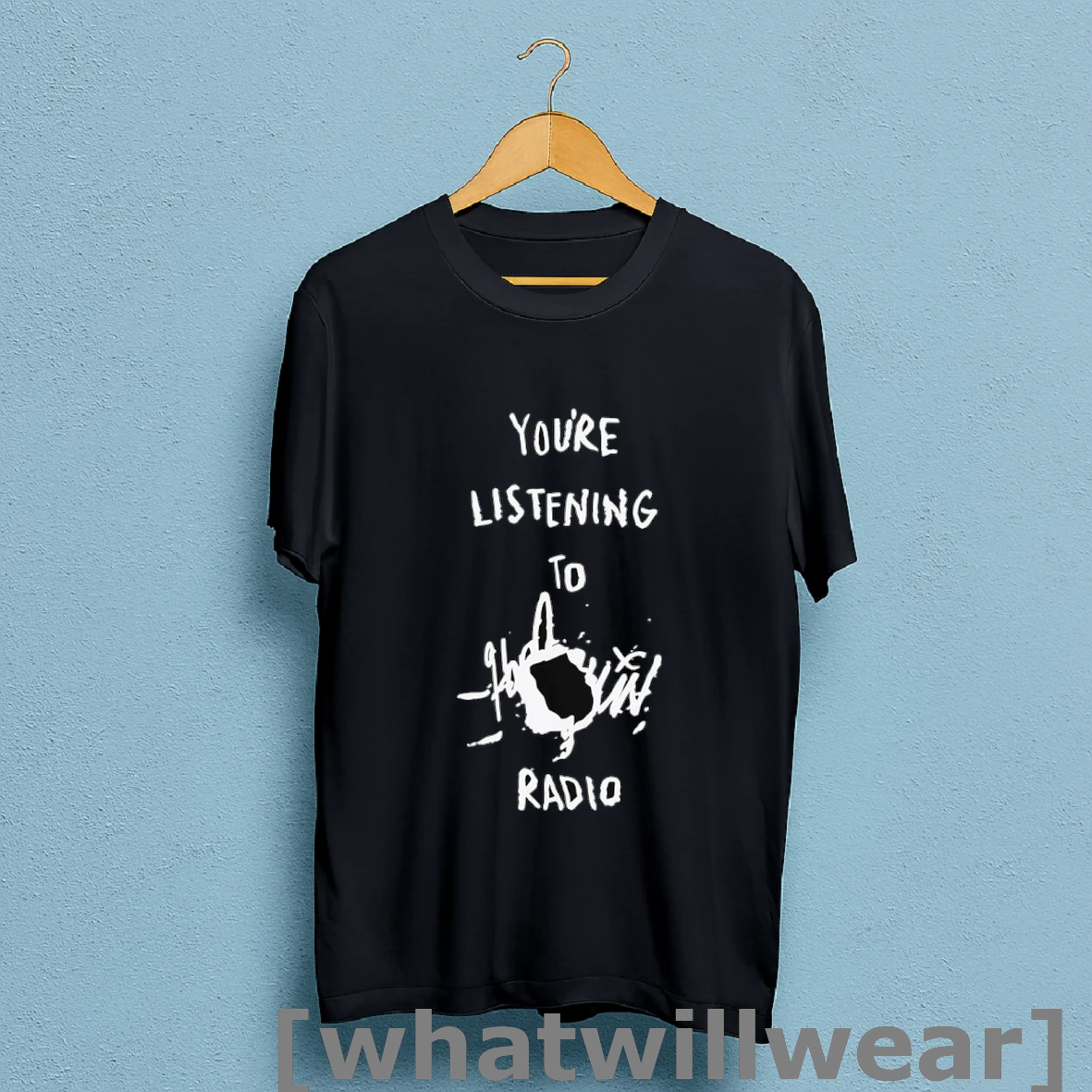Official Lady Gaga Wearing Youre Listening To Harlequin Radio T Shirt Sweatshirt
