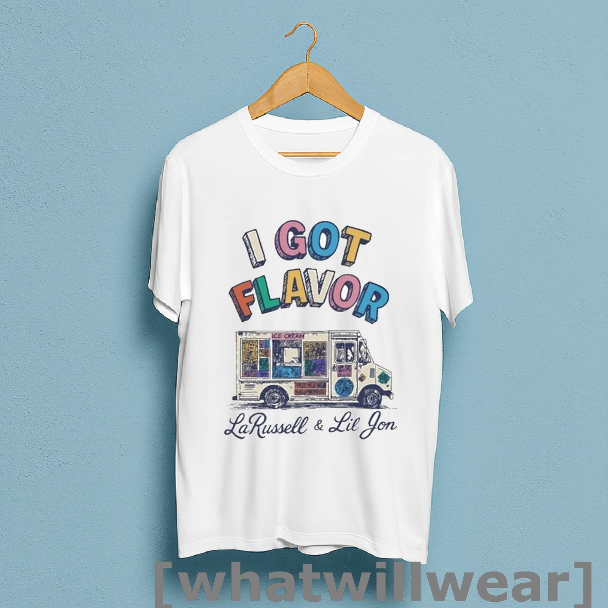 Official Larussell And Lil Jon I Got Flavor Shirt Sweatshirt