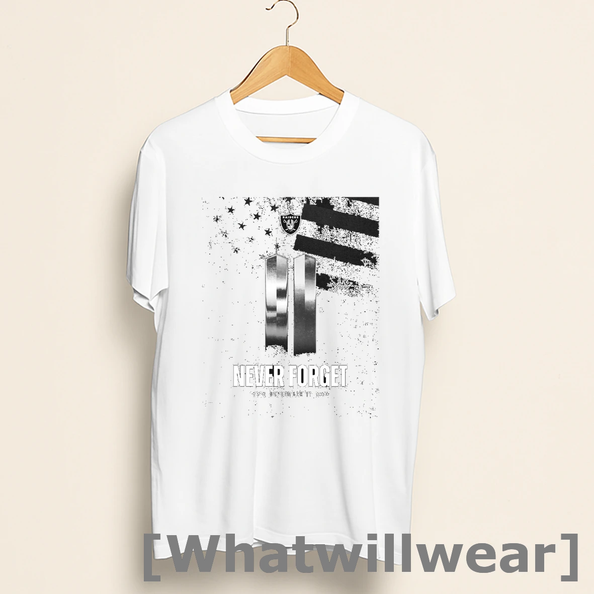 Official Las Vegas Raiders Never Forget September 11 2001 World Trade Center In New York City Shirts
