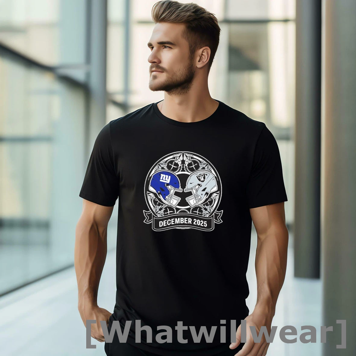 Official Las Vegas Raiders Vs New York Giants December 2025 Head To Head Tshirts Sweater