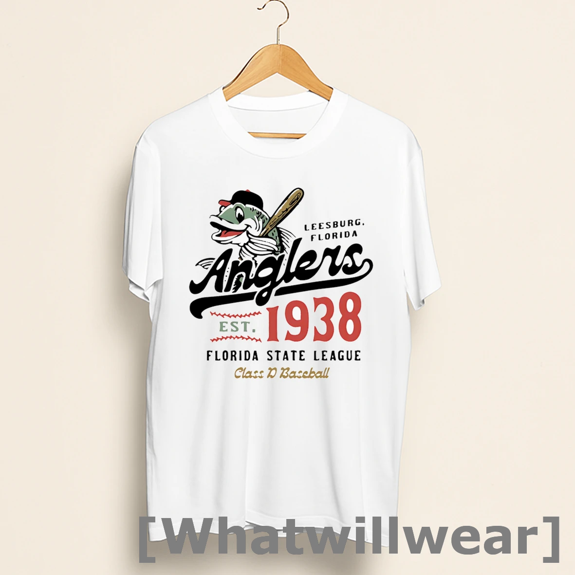 Official Leesburg Anglers Florida Baseball Vintage Shirts