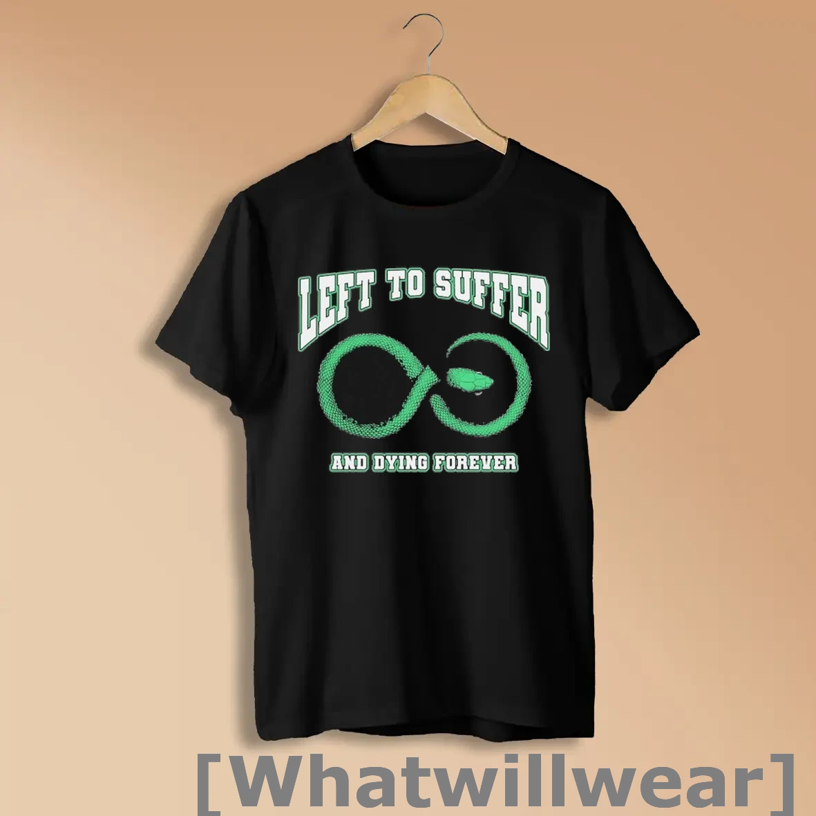 Official Left To Suffer And Dying Forever Snake Shirts