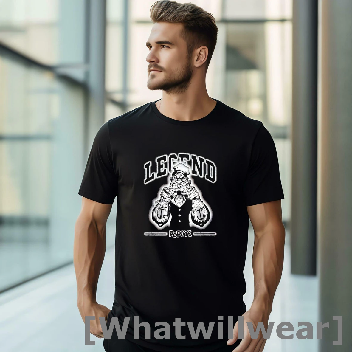 Official Legend Popeye Tshirts Sweater