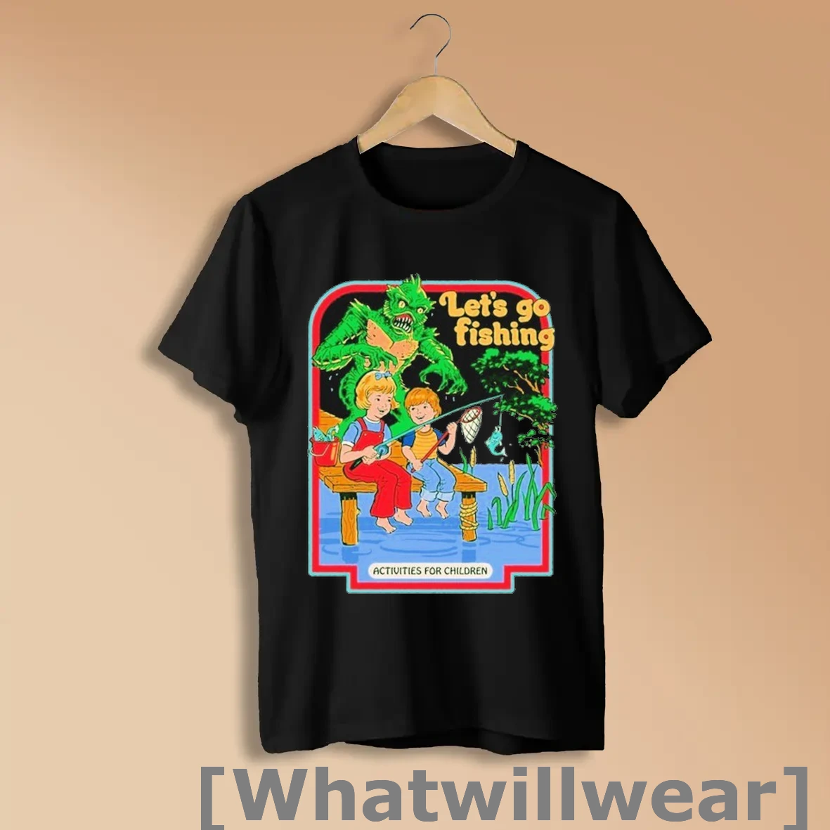 Official Lets Go Fishing Activities For Children T Shirts Shirts