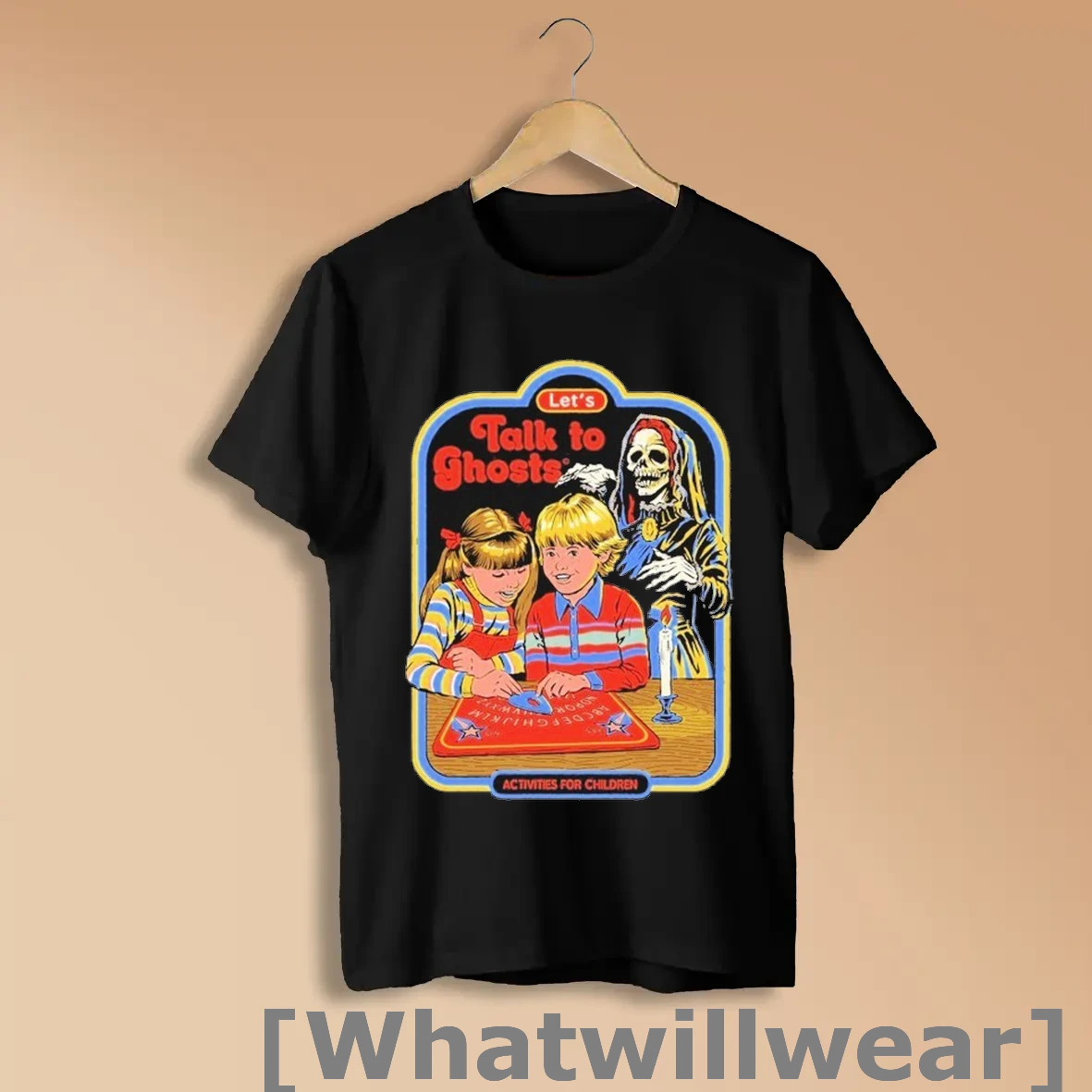 Official Lets Talk To Ghosts Activities For Children Shirts
