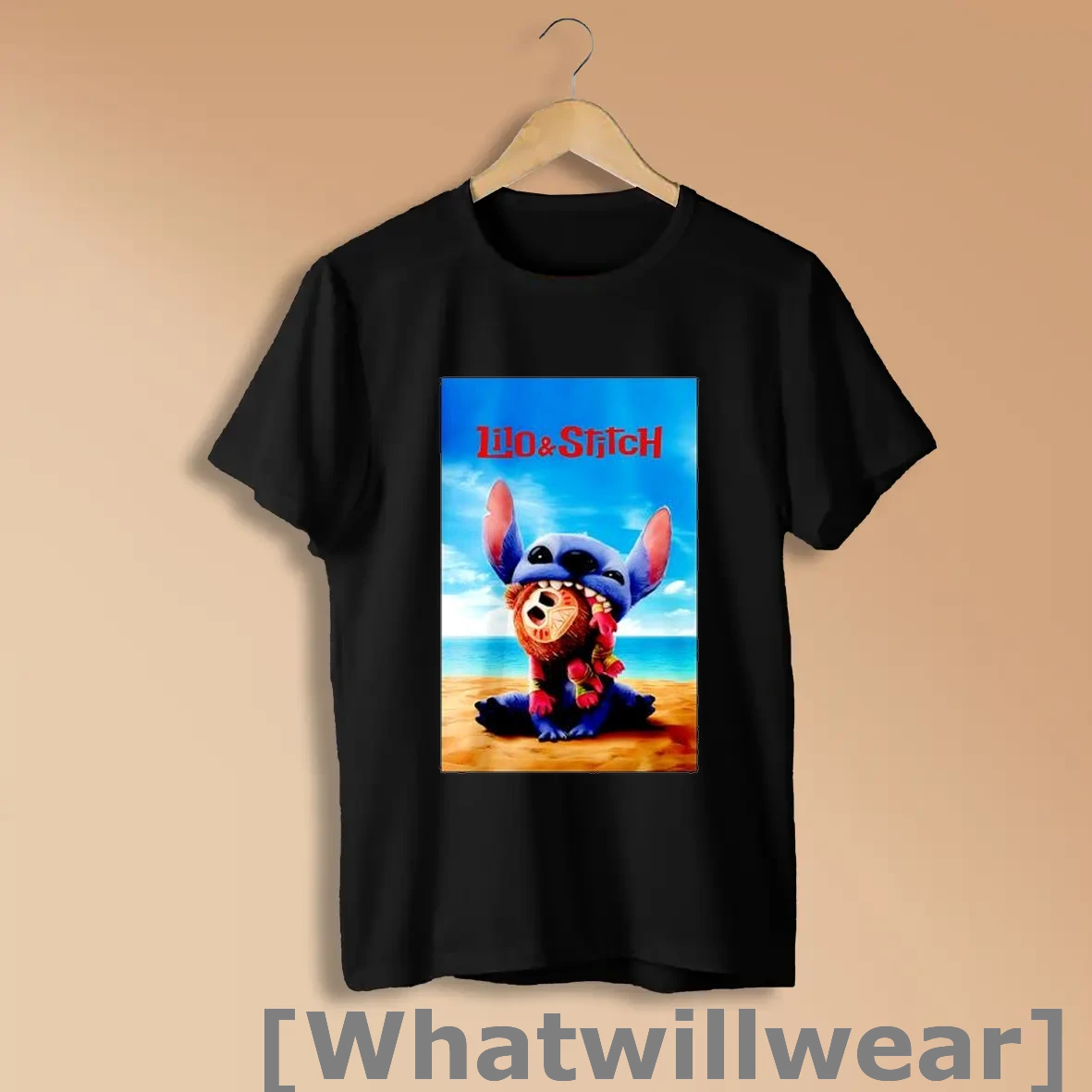 Official Lilo Stitch Disney Movie Live Action Alien Funny Shirts