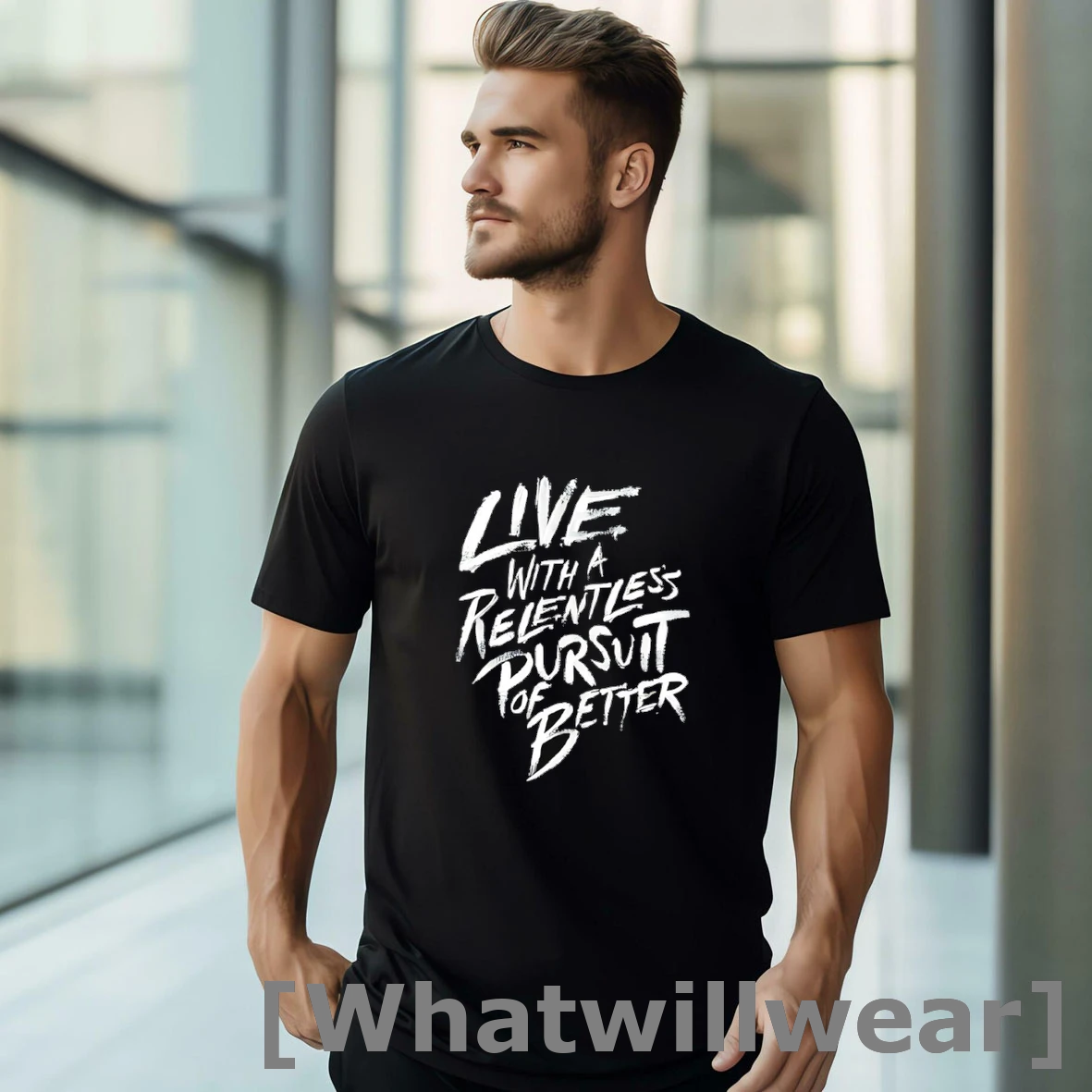 Official Live With A Relentless Pursuit Better Shirts