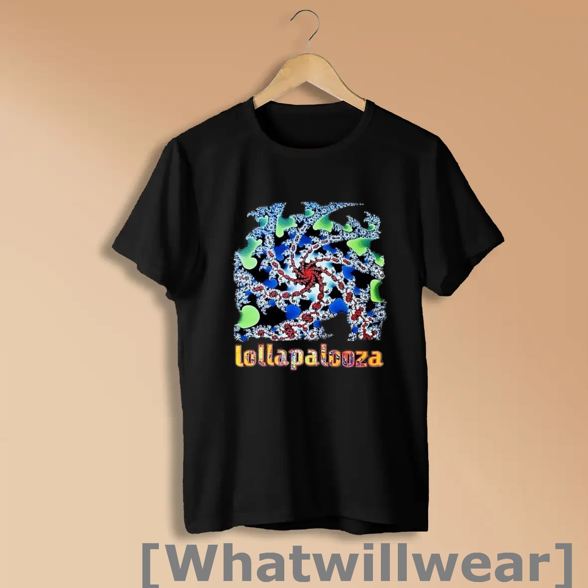 Official Lollapalooza Fractal Spiral Shirts
