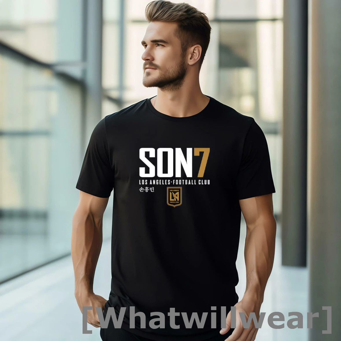 Official Los Angeles Fc Son Heung Min 7 Player Elite Tshirts Sweater