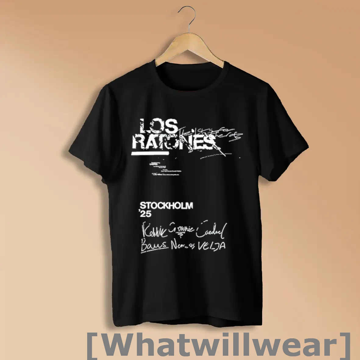 Official Los Ratones Lol Stockholm 2025 Signatures Shirts