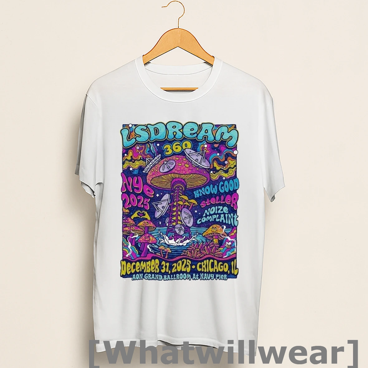 Official Lsdream Pier In Chicago Il December 31 2025 Shirts