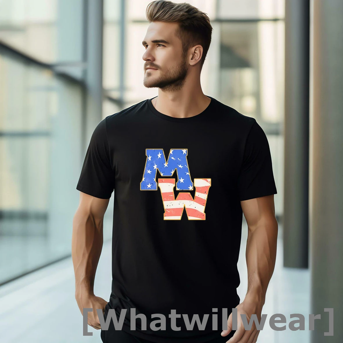 Official Mw Stars And Stripes Usa Flag Tshirts Sweater
