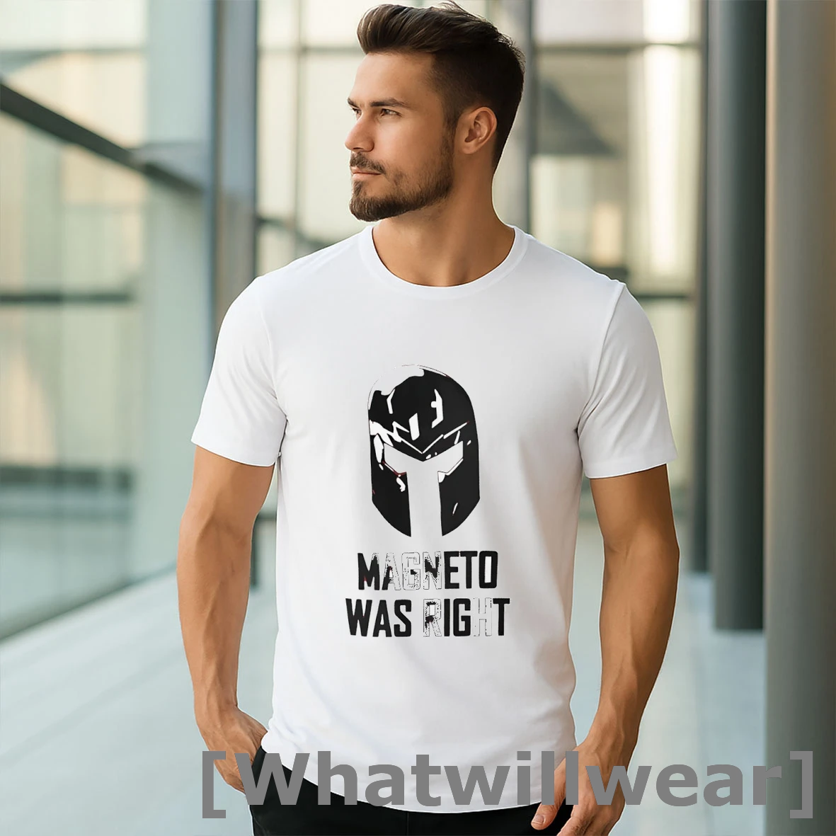 Official Magneto Was Right Mask Tshirts Sweater