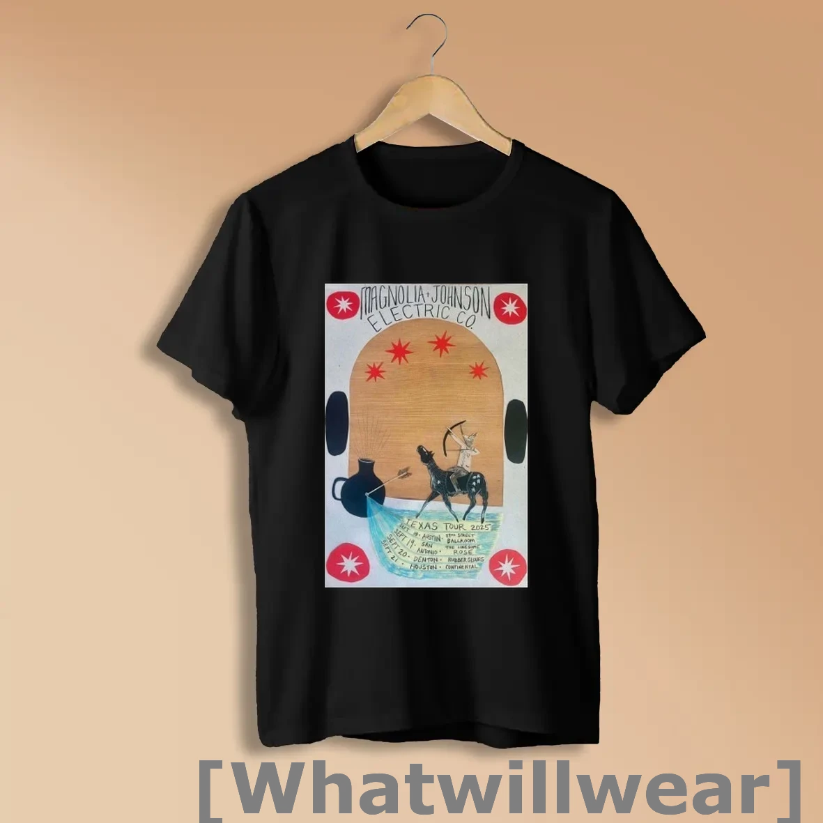 Official Magnolia And Johnson Electric Co Texas Tour 2025 Shirts
