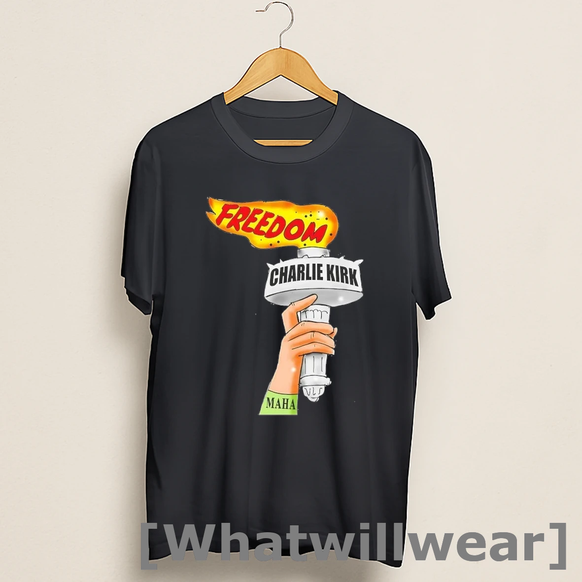 Official Maha Charlie Kirk Freedom Torch Shirts