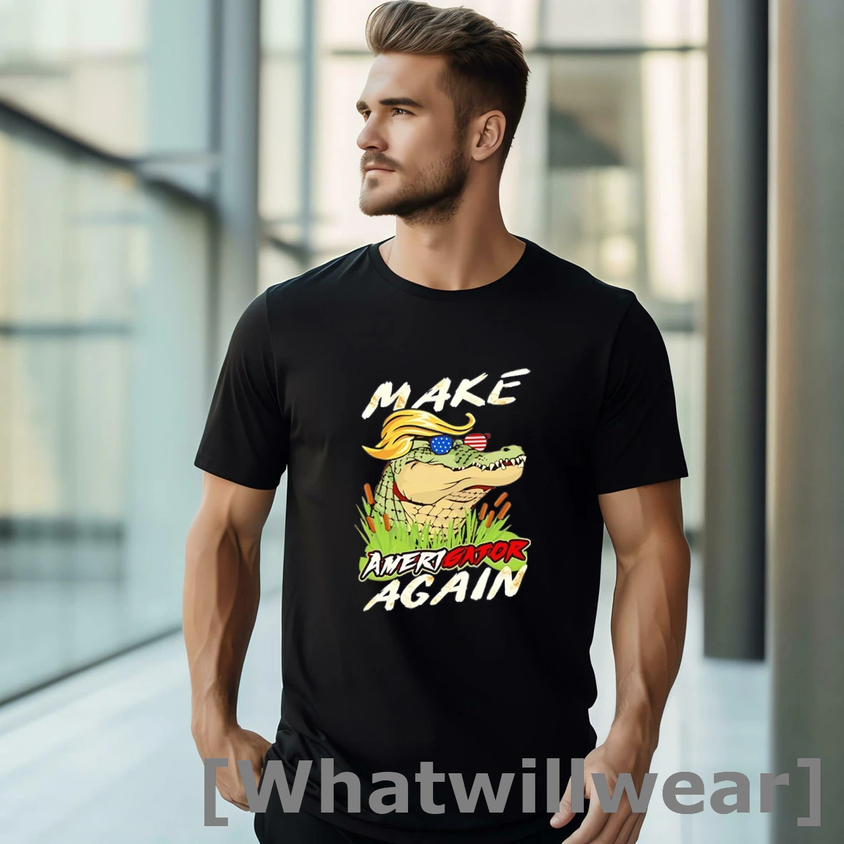 Official Make Amerigator Again Donald Trump Shirts