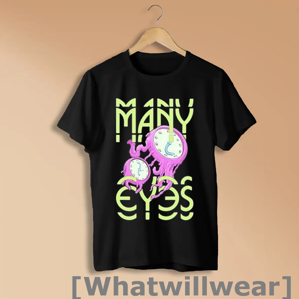 Official Many Eyes Clocks Shirts