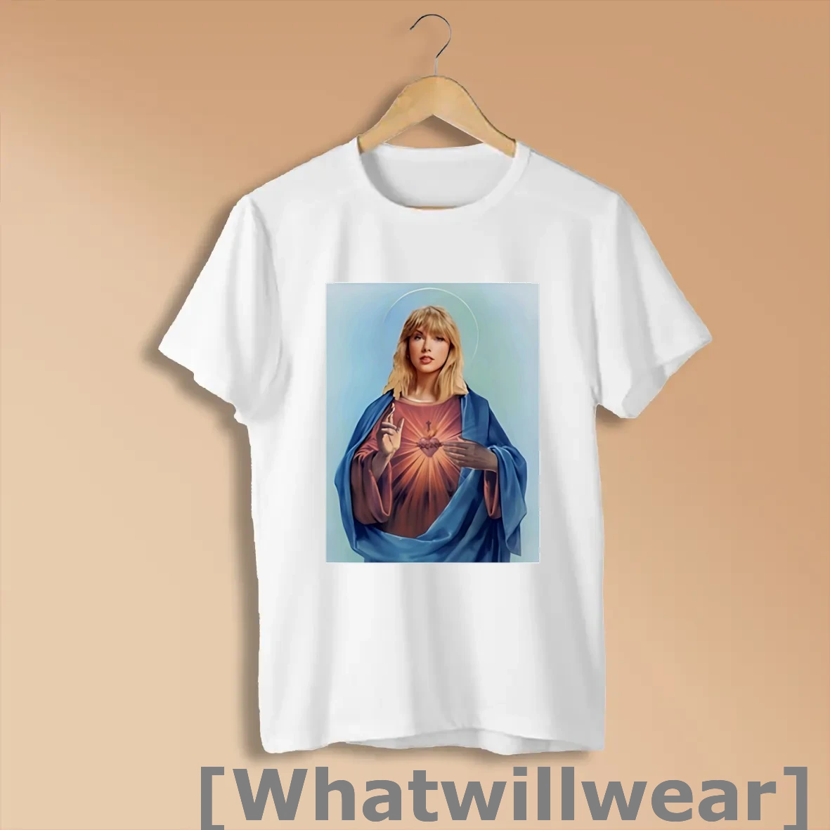Official Mariana Spinelli Wearing Taylor Jesus Shirts