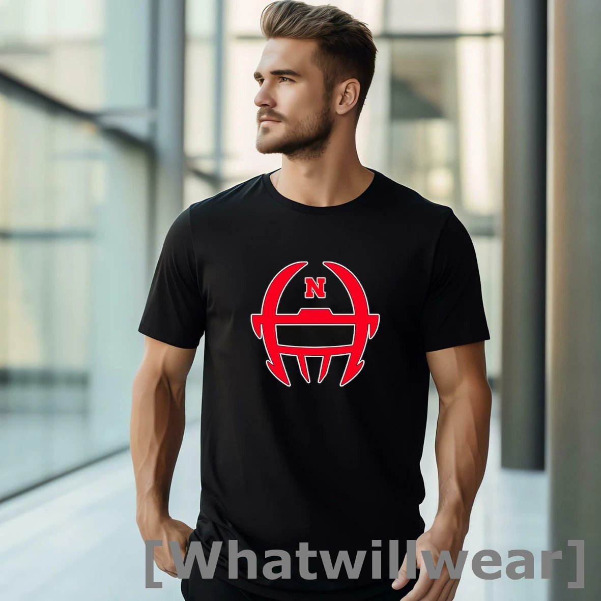 Official Matt Rhule Nebraska N Logo Shirts
