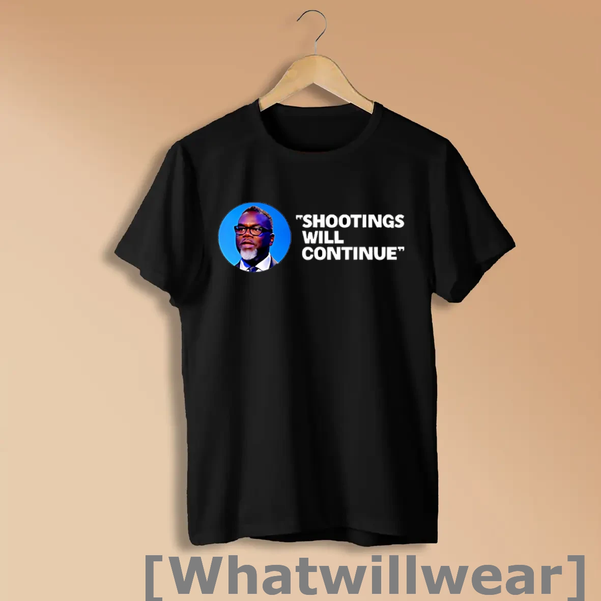 Official Mayor Brandon Johnson Shootings Will Continue Black Shirts