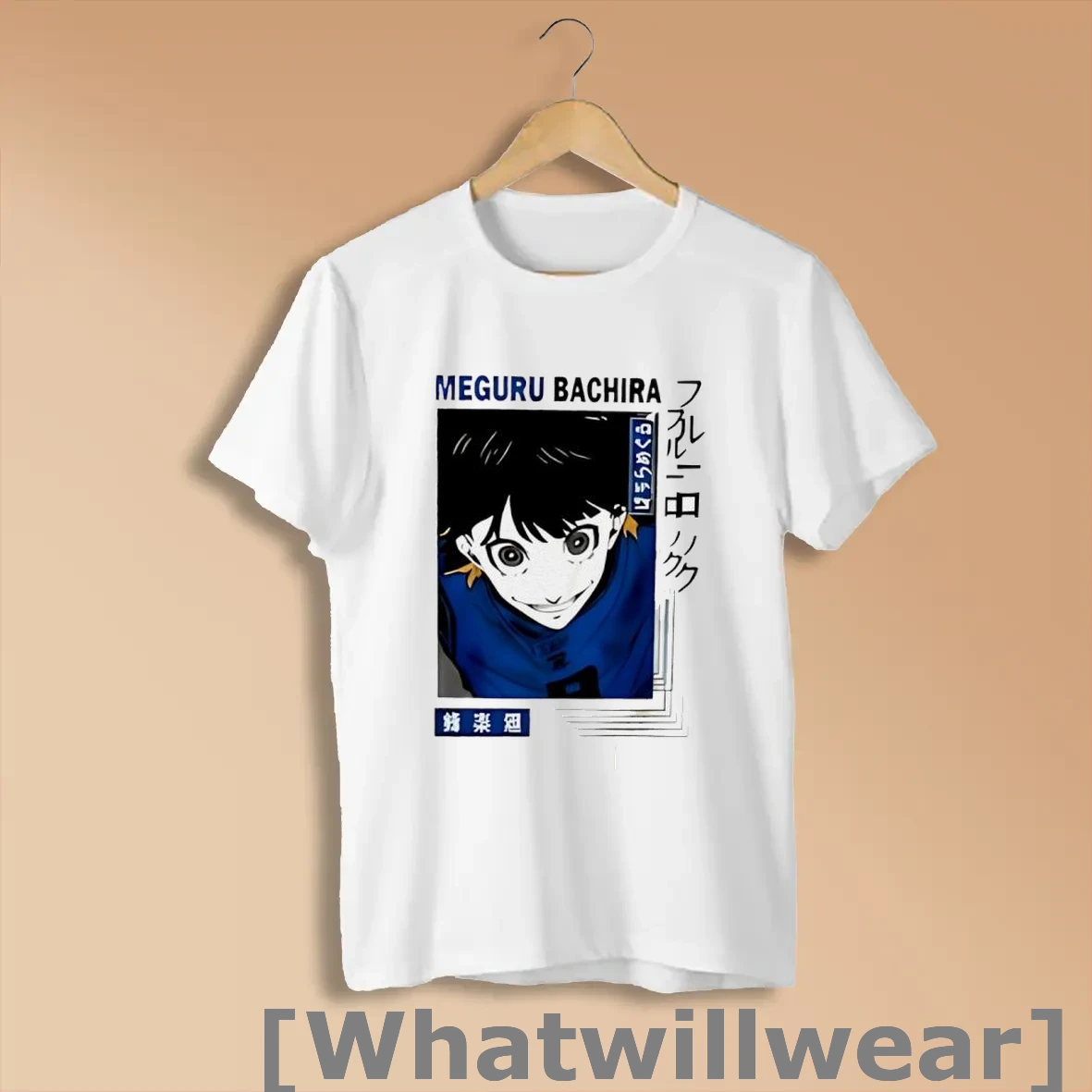 Official Meguru Bachira Blue Lock Anime Shirts