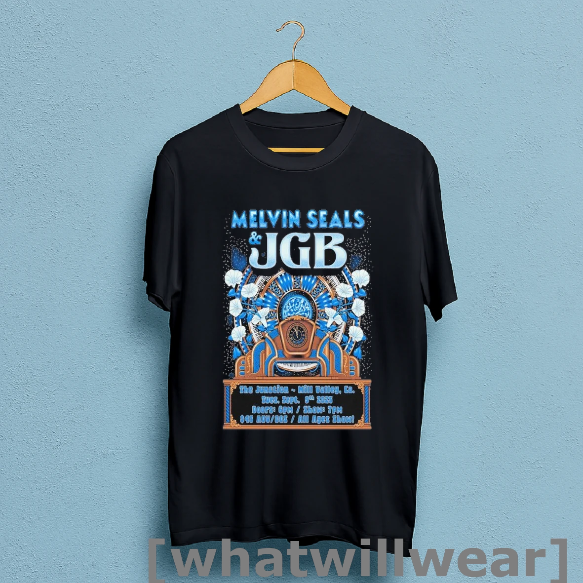 Official Melvin Seals And Jgb Sept 9 2025 Junction Beer Garden In Mill Valley Ca Shirt Sweatshirt