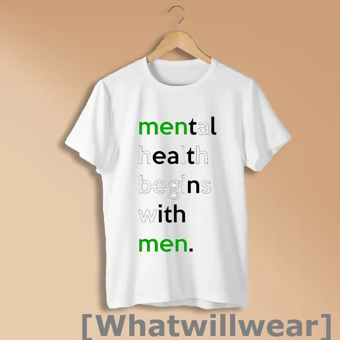Official Mental Health Begins With Men Shirts