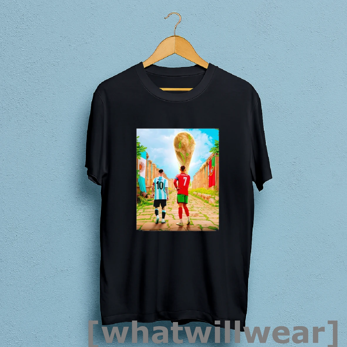 Official Messi And Ronaldo Could Be Chasing A Record 6th World Cup In 2026 T Shirt Sweatshirt