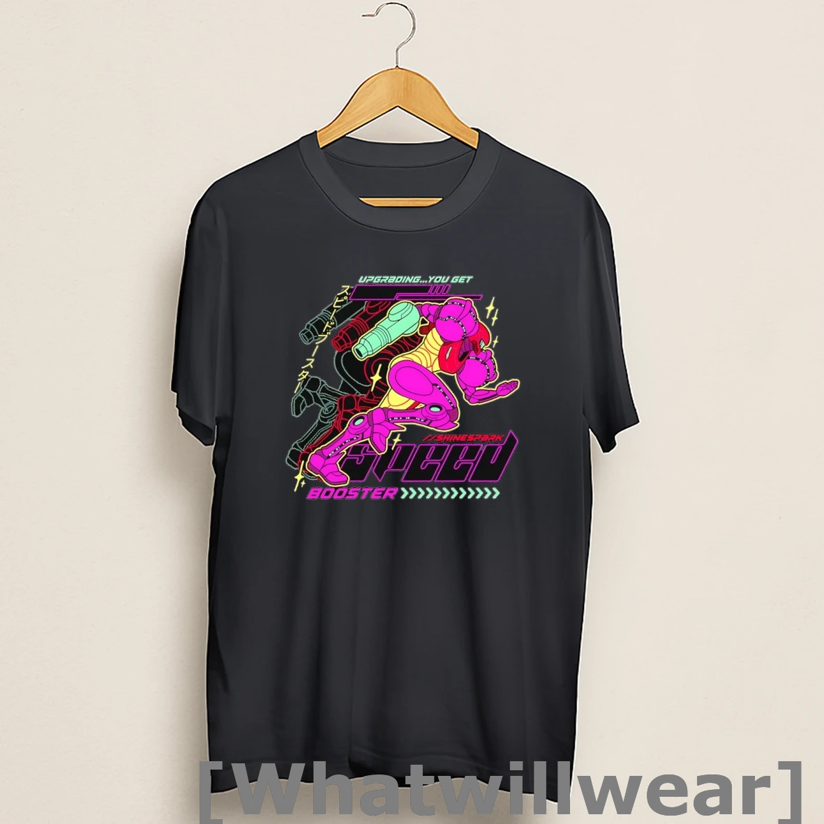 Official Metroid Breaking The Barrier Upgrading You Get Shirts