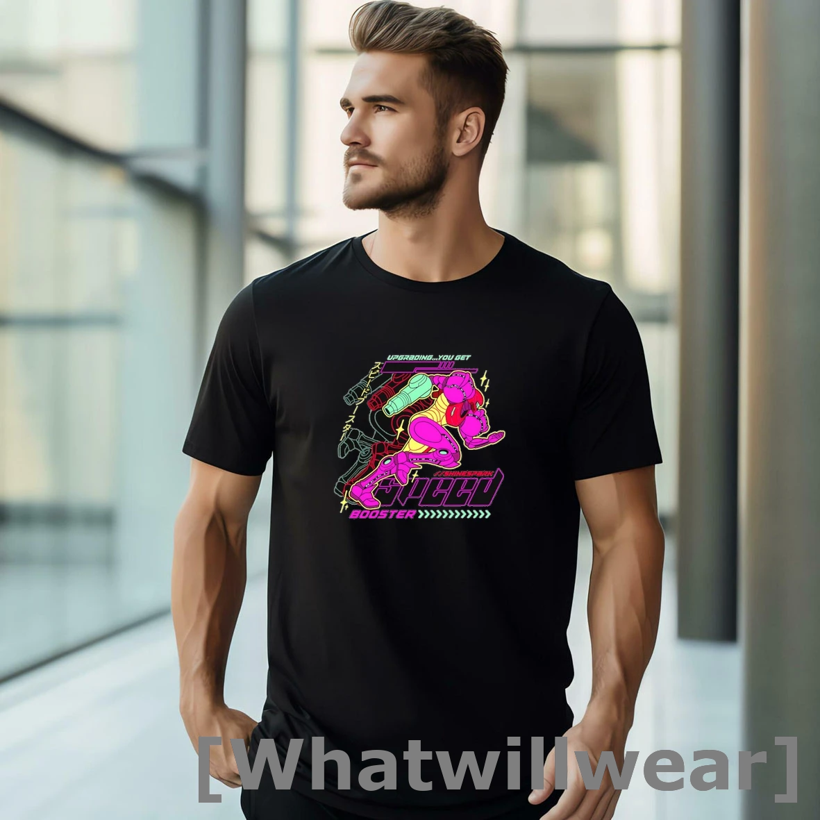 Official Metroid Breaking The Barrier Upgrading You Get Tshirts Sweater