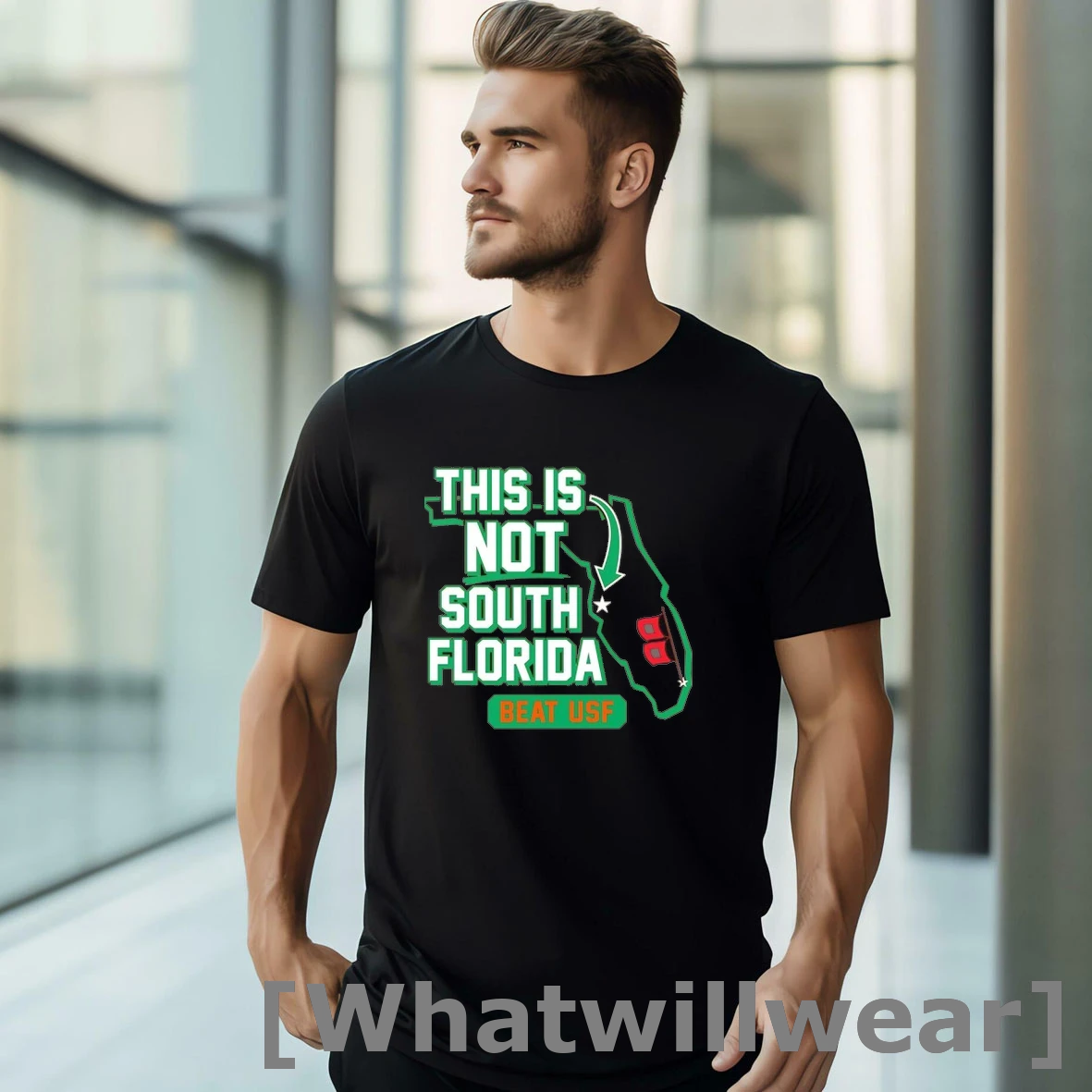 Official Miami Hurricanes This Is Not South Florida Beat Usf Shirts