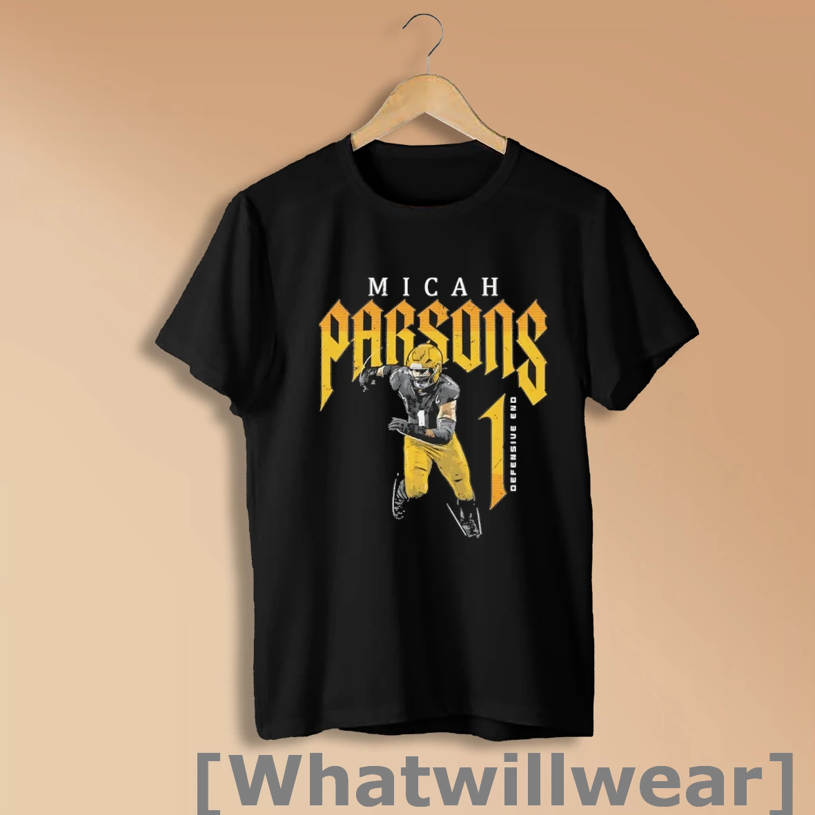 Official Micah Parsons Green Bay Packers Defensive End Vintage Shirt Sweatshirt