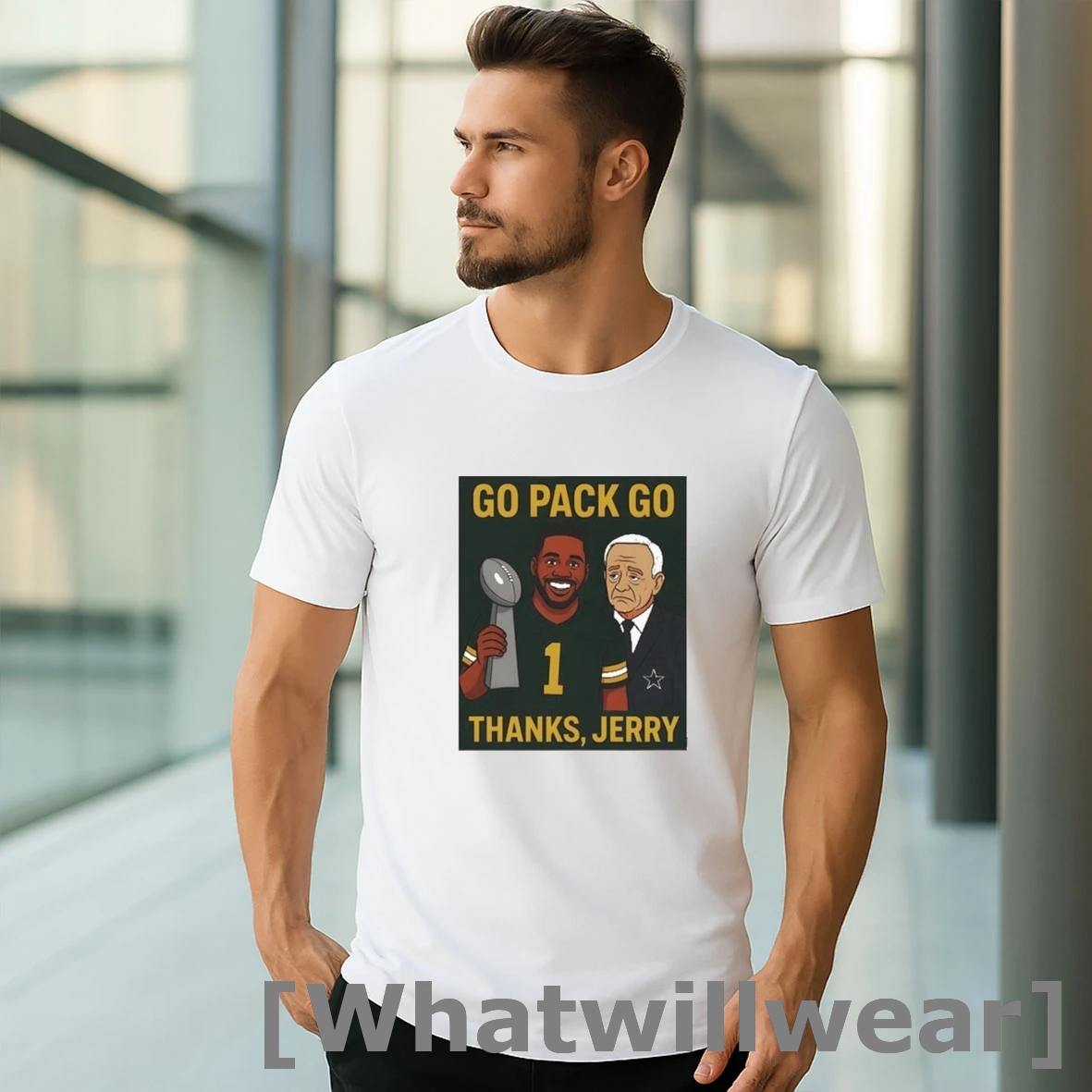 Official Micah Parsons Thanks Jerry Green Bay Packers Shirts
