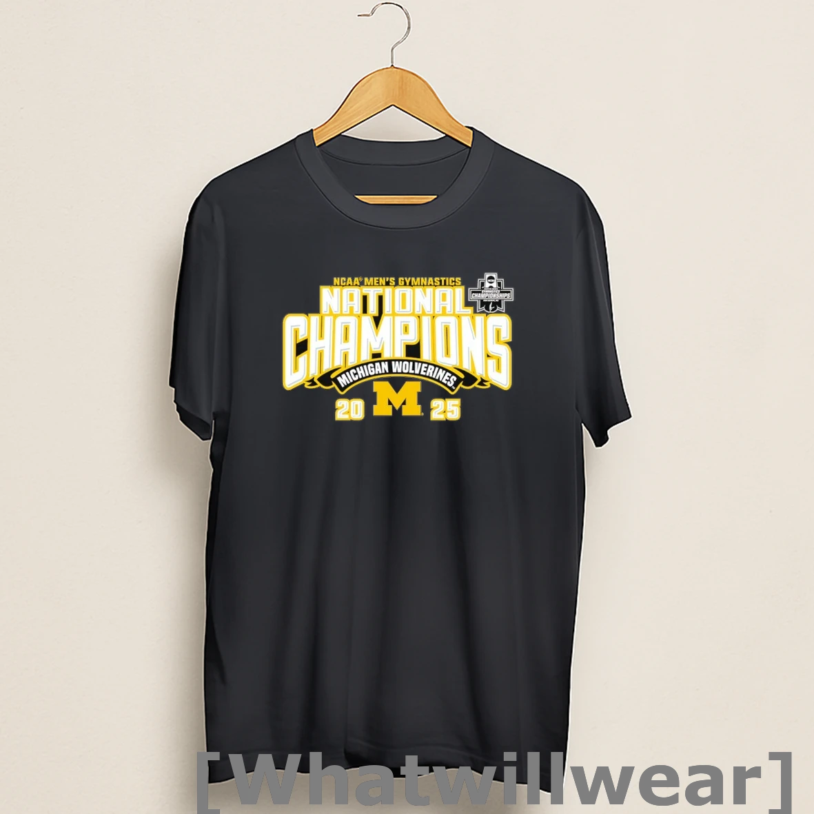Official Michigan Wolverines 2025 Ncaa Mens Gymnastics National Champions Shirts