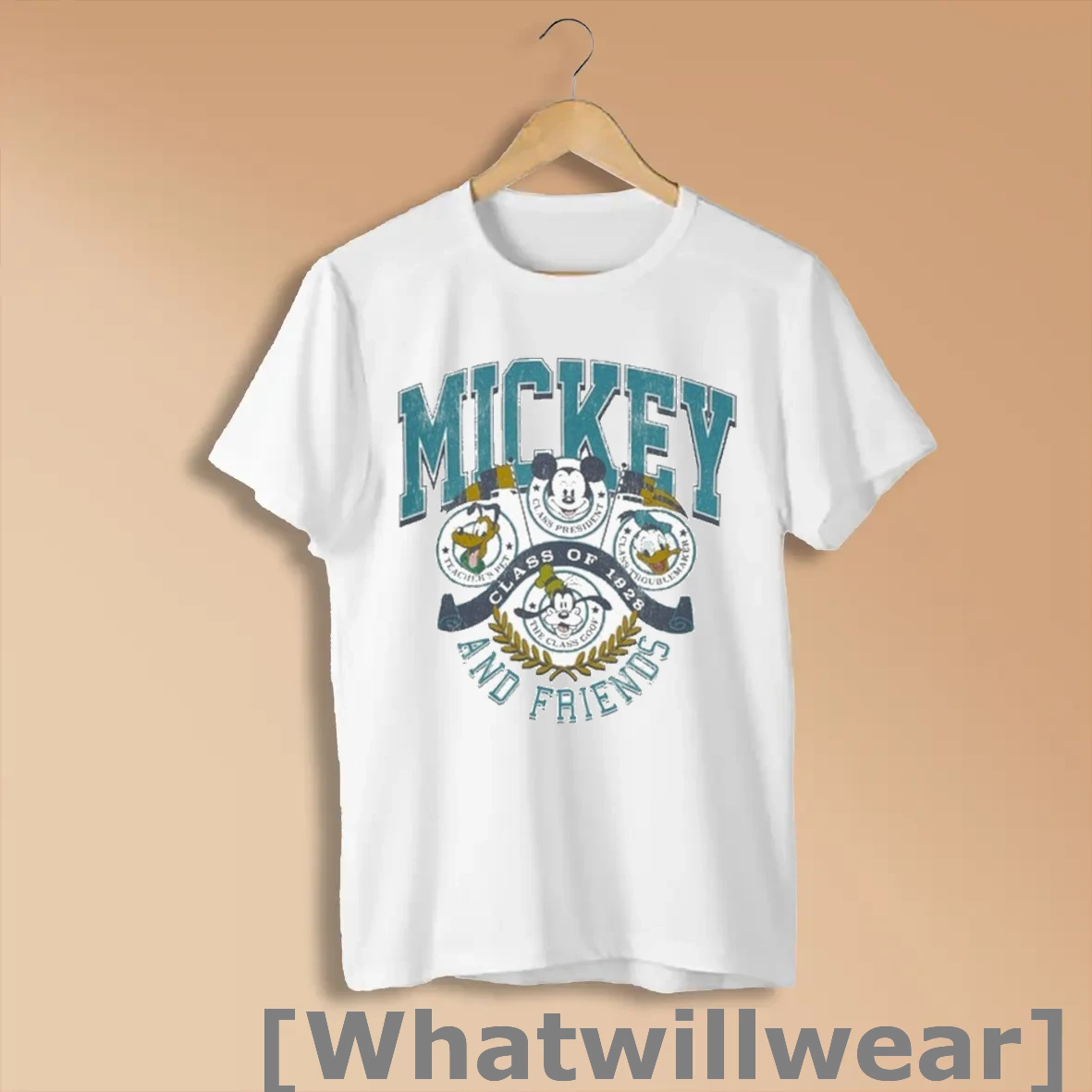 Official Mickey Mouse And Friends Class Of 1928 Shirts
