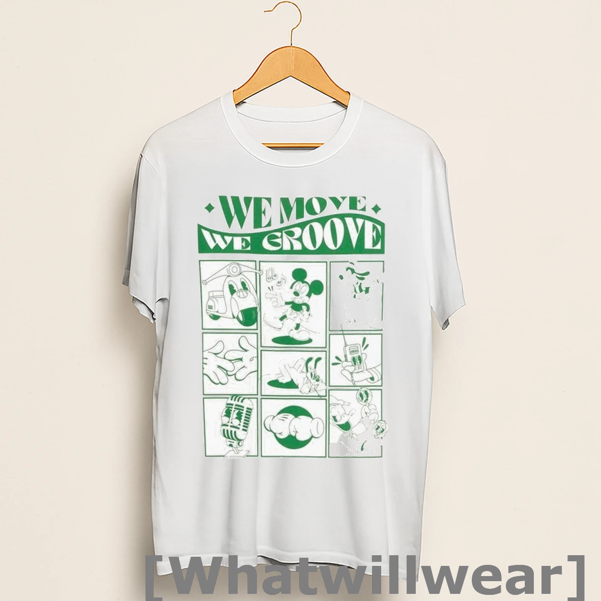 Official Mickey Mouse And Friends We Move We Groove Shirts