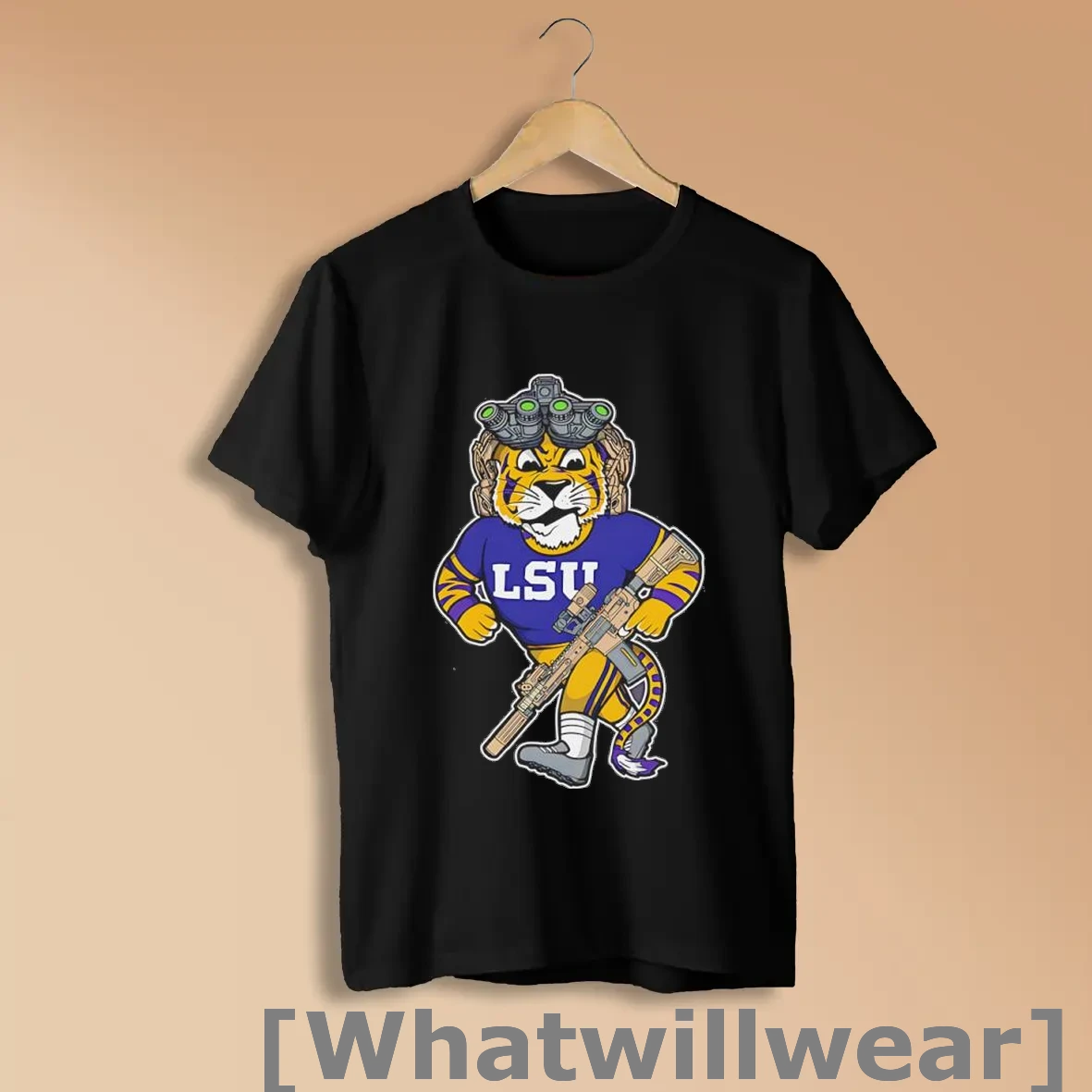 Official Mike The Lsu Tiger Soldier Shirts