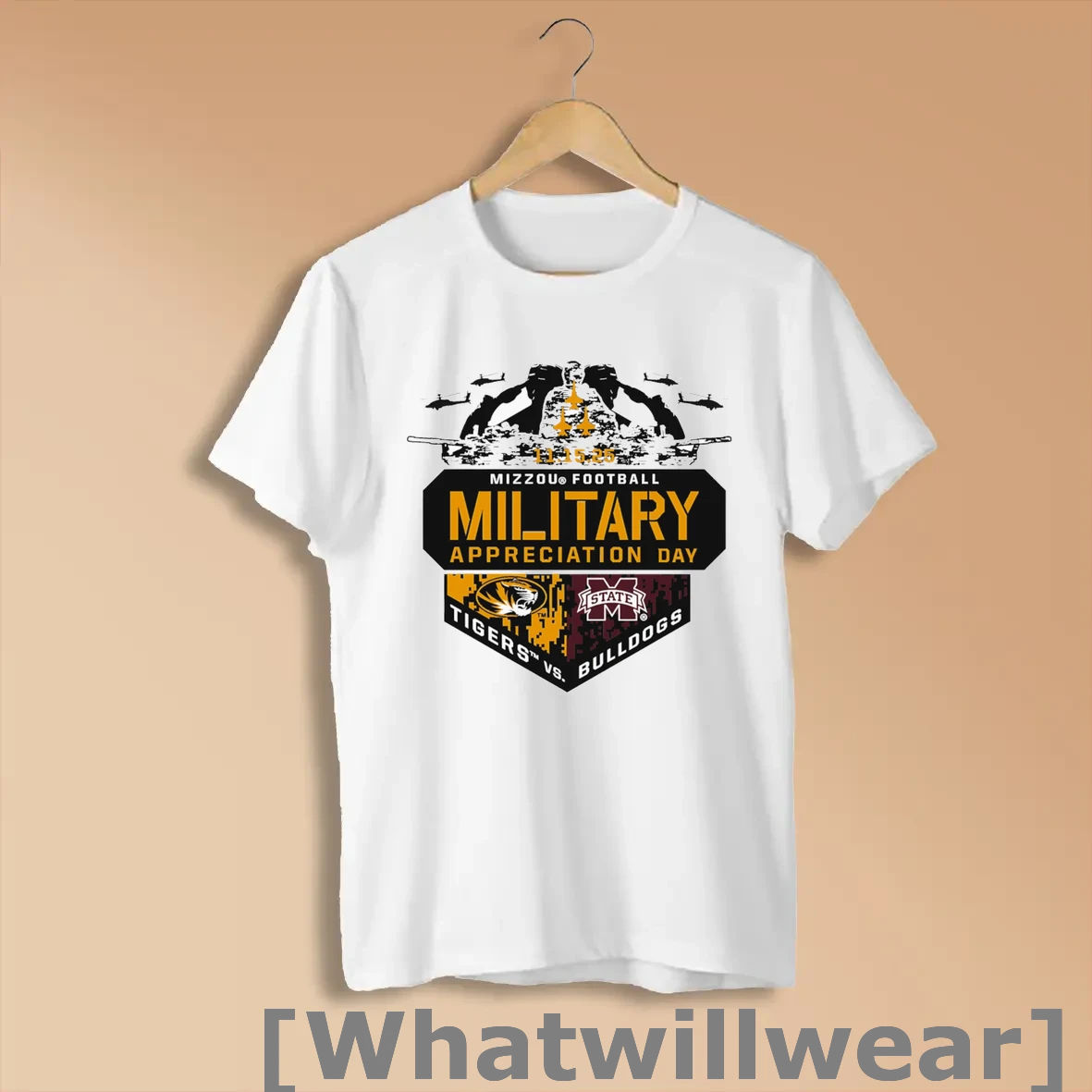 Official Military Appreciation Day Mizzou Tiger Vs Mississippi State Bulldogs Shirts