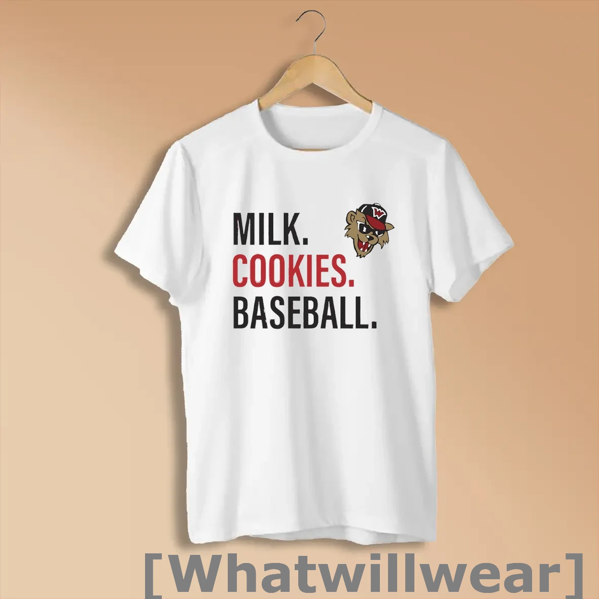 Official Milk Cookies Baseball Washington Wild Things Shirts
