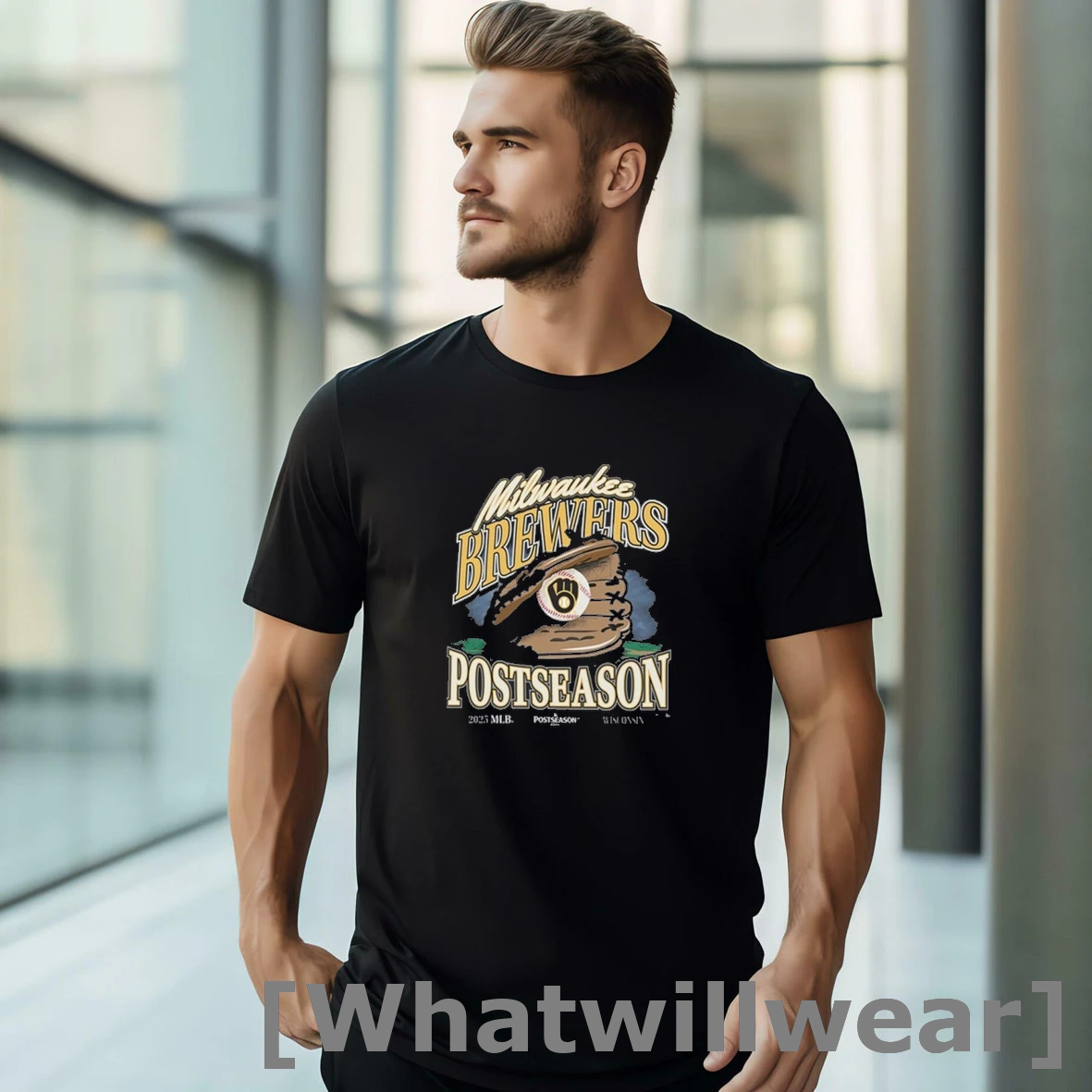 Official Milwaukee Brewers 2025 Postseason Participant Playoff Tshirts Sweater